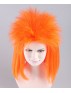 Orange Punk Girl Mullet Wig